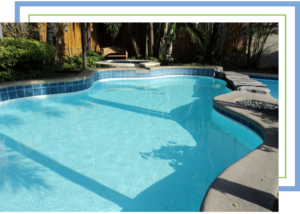 Clean and healthy swimming pool